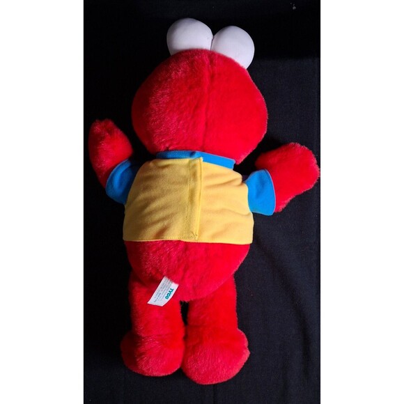 Sesame Street - The Original Toss And Tickle Me Elmo Plush Toy w/ Box 1997 Tyco - Picture 3 of 5